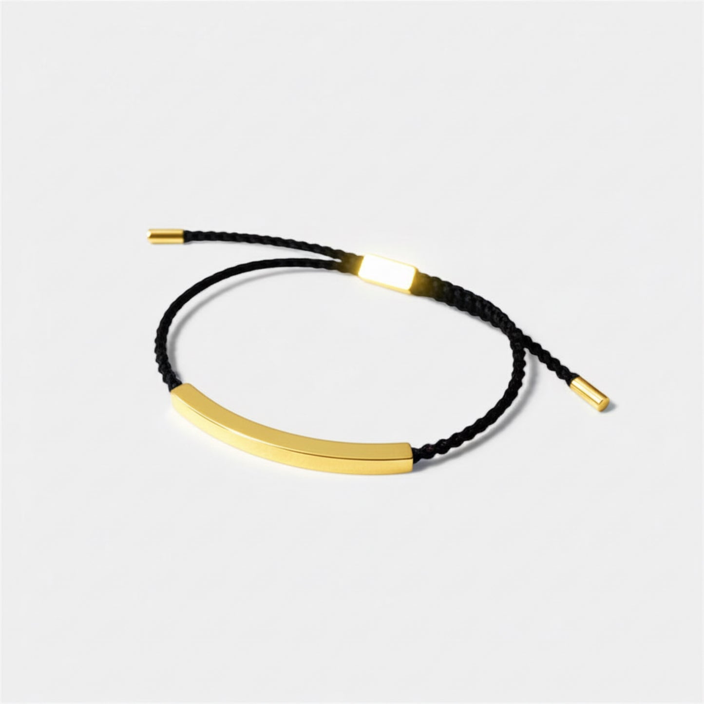 刻字條形編繩手鍊